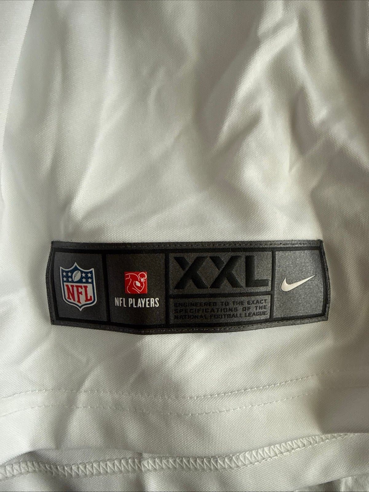 Men’s Nike Calvin Ridley #18 Atlanta Falcons NFL Jersey Sz 2XL - White NWT RARE - Thumbnail 3