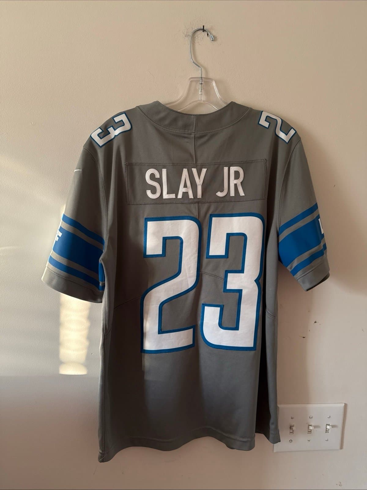 Men’s Nike Darius Slay Jr #23 Detroit Lions Vapor Lmtd Alt Jersey Sz L - RARE - Thumbnail 7