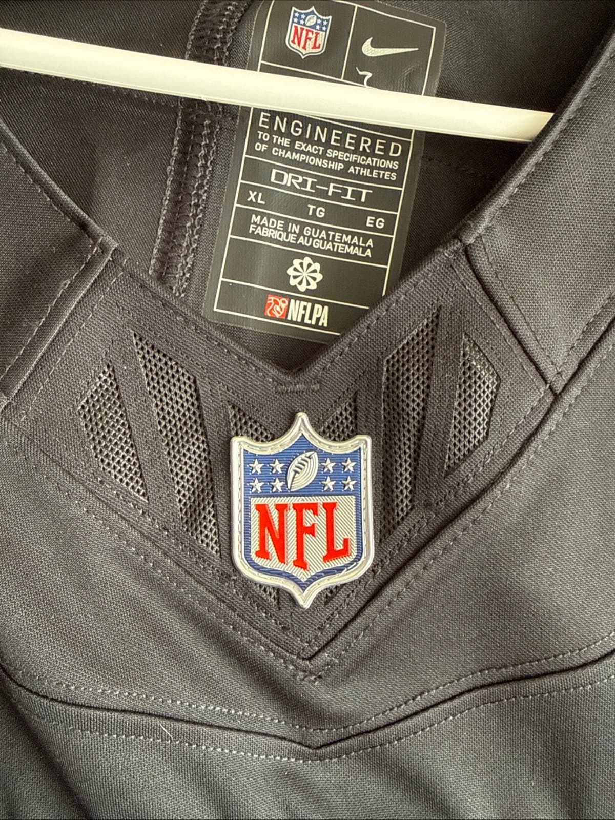 Men’s Nike Amon-Ra St. Brown #14 Detroit Lions 2nd Alt Vapor Lmtd Jersey Sz XL - Thumbnail 5