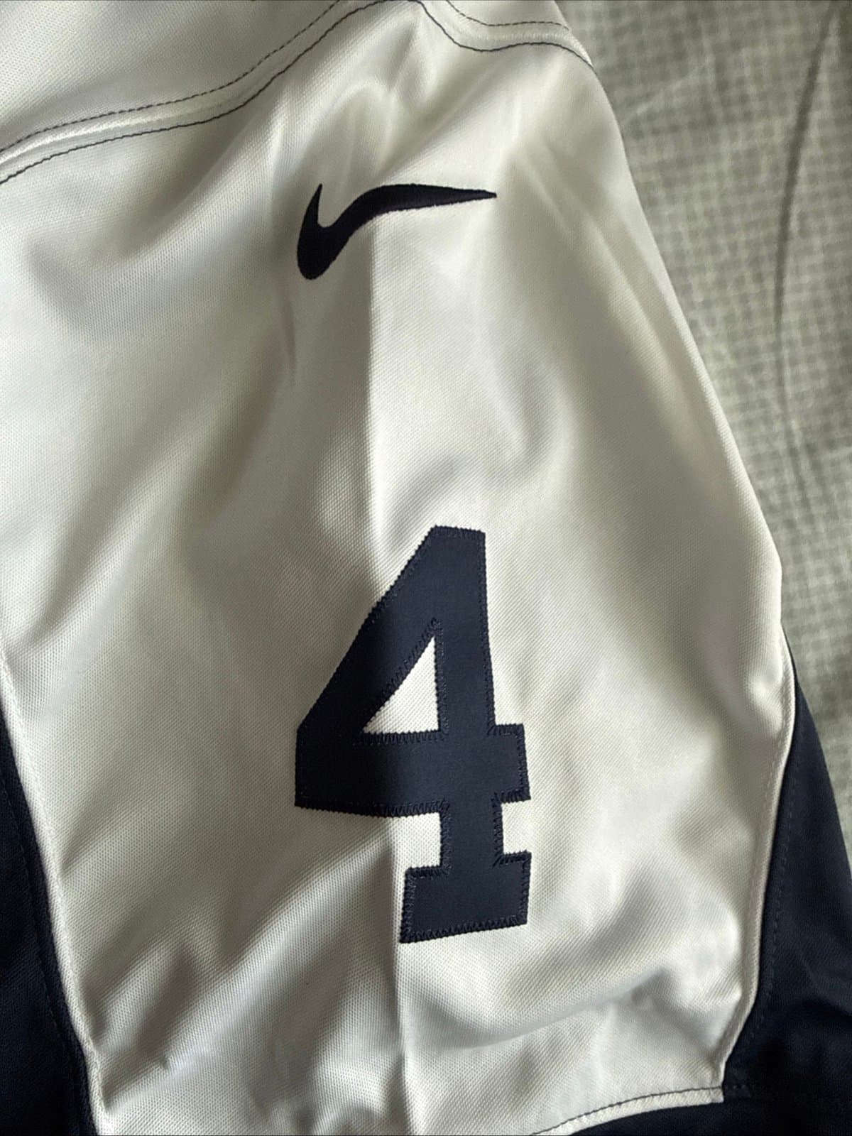 Mens Nike Dak Prescott #4 Dallas Cowboys VAPOR LMTD Throwback NFL Jersey Sz 3XL - Thumbnail 6