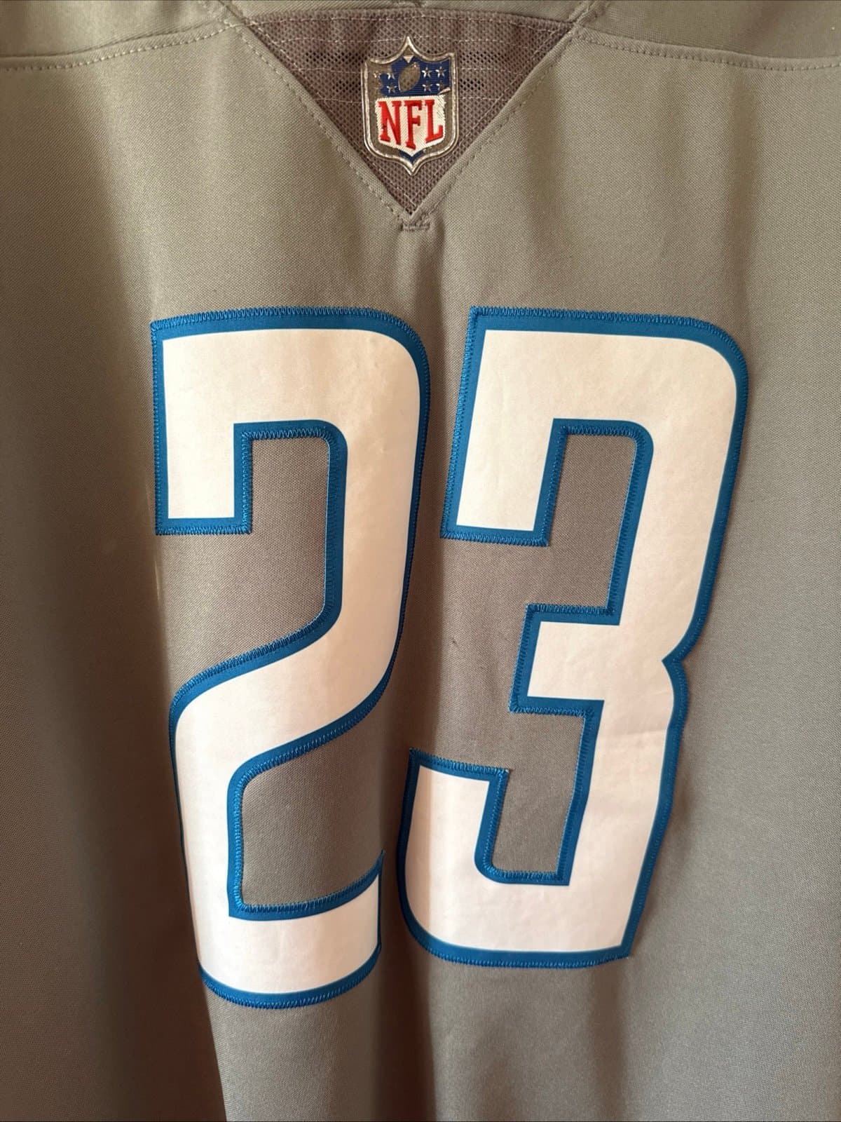 Men’s Nike Darius Slay Jr #23 Detroit Lions Vapor Lmtd Alt Jersey Sz L - RARE - Thumbnail 2