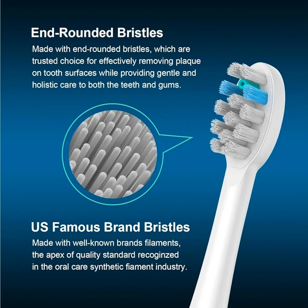 Waterpik Sonic Fusion Replacement Toothbrush Heads 6 Pack - Thumbnail 4