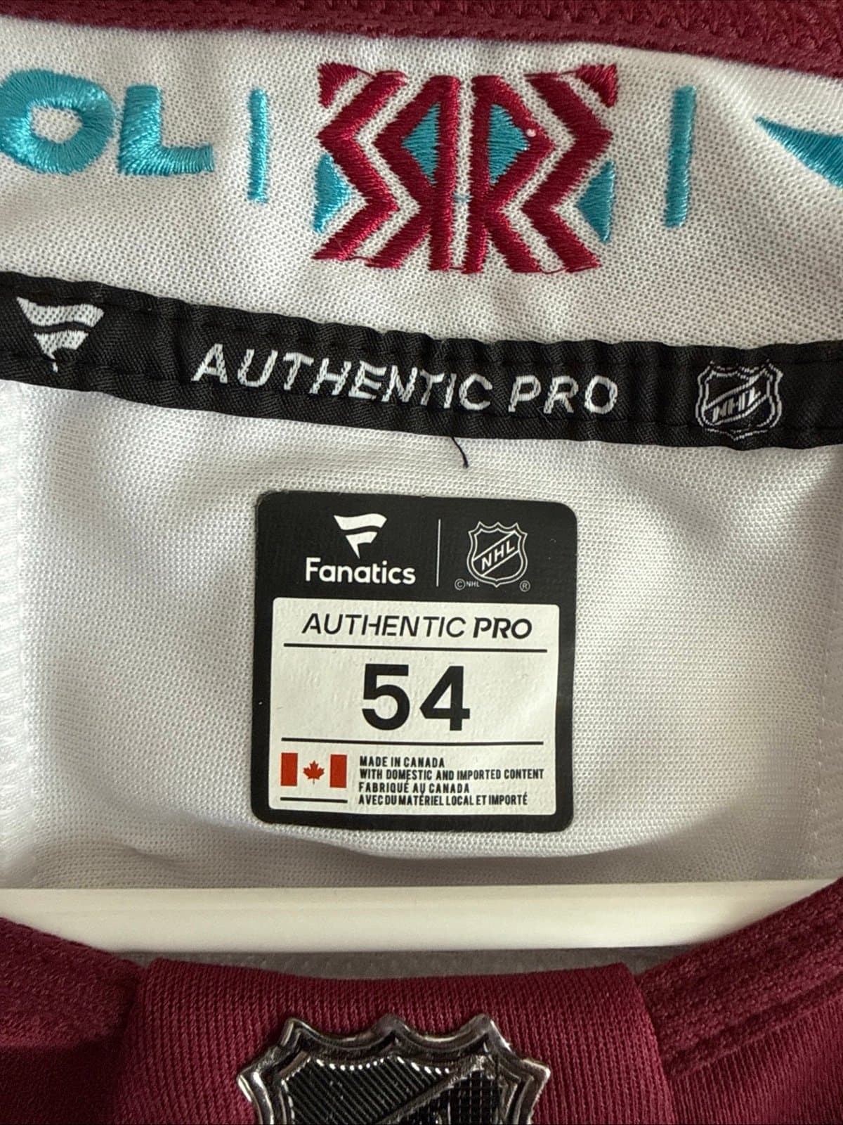 Men’s Fanatics Nathan Mackinnon #29 Quebec Nordiques NHL Jersey Sz 54- NWT RARE - Thumbnail 3