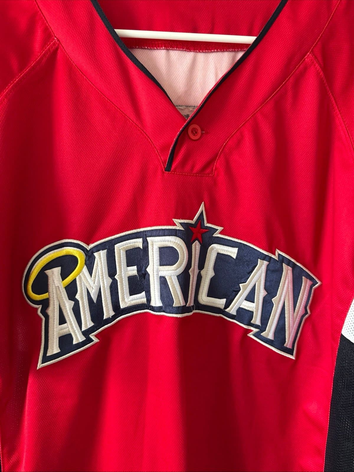 Men’s Majestic Authentic Derek Jeter 2010 All Star Jersey New York Yankees Sz 50 - Thumbnail 2