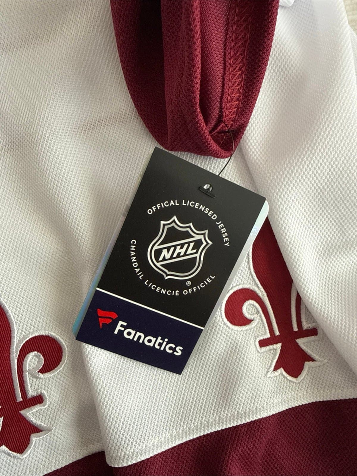 Men’s Fanatics Nathan Mackinnon #29 Quebec Nordiques NHL Jersey Sz 54- NWT RARE - Thumbnail 5