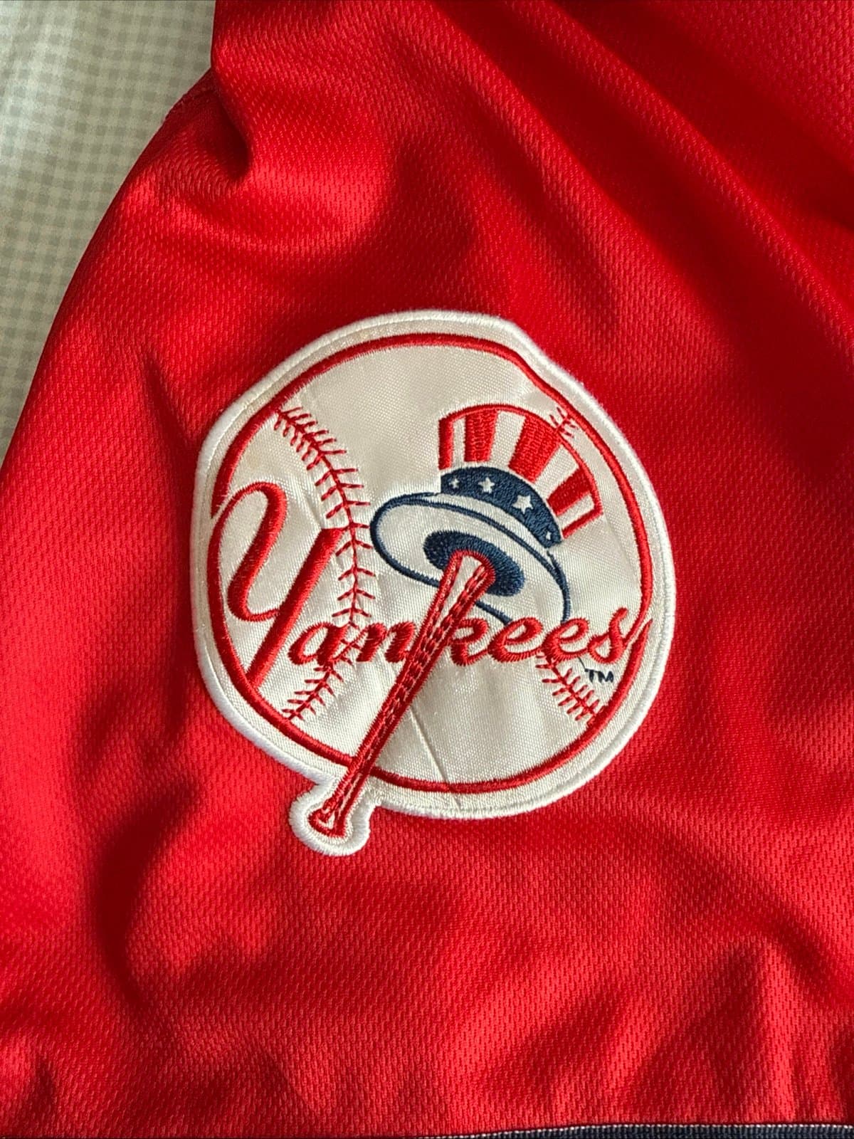 Men’s Majestic Authentic Derek Jeter 2010 All Star Jersey New York Yankees Sz 50 - Thumbnail 5