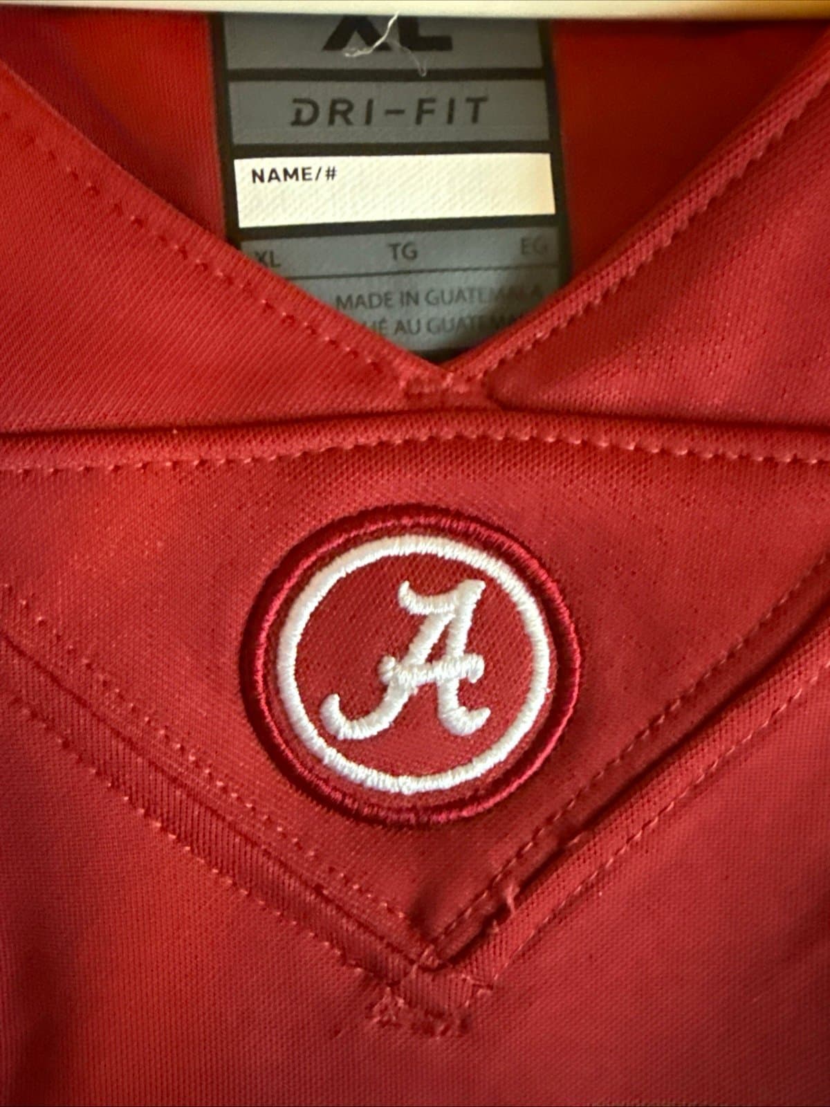 Men’s Nike Julio Jones #8 Alabama Crimson Tide NCAA Jersey Sz XL - Red RARE - Thumbnail 5