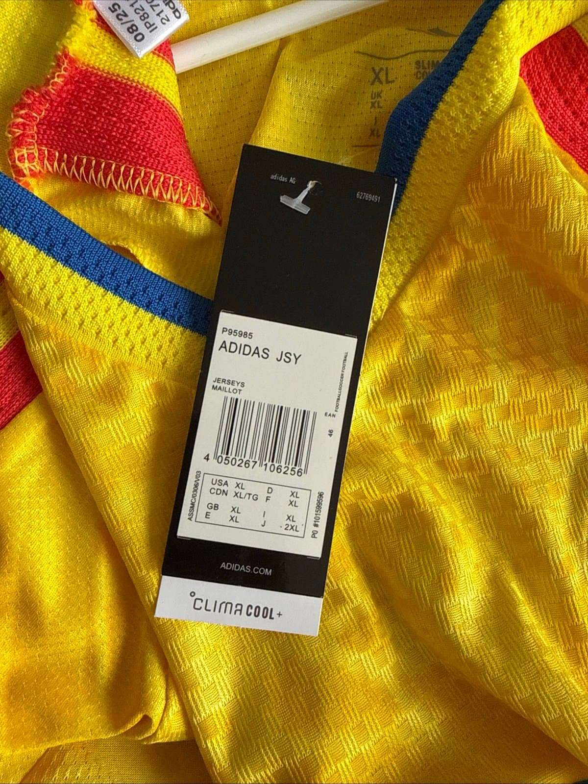 Men’s adidas James Rodriguez #10 Columbia Authentic 2026 WC Jersey Sz XL - NWT - Thumbnail 5