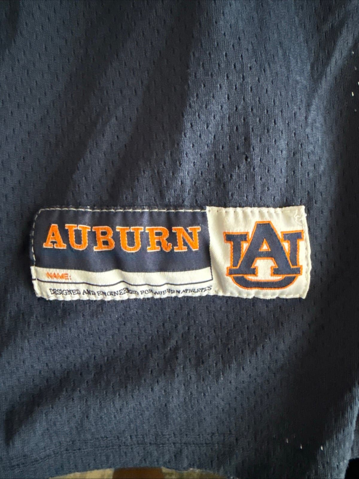 Men’s Under Armour Nick Fairley #90 Auburn Tigers NCAA Jersey Sz 56 - Blue RARE - Thumbnail 3