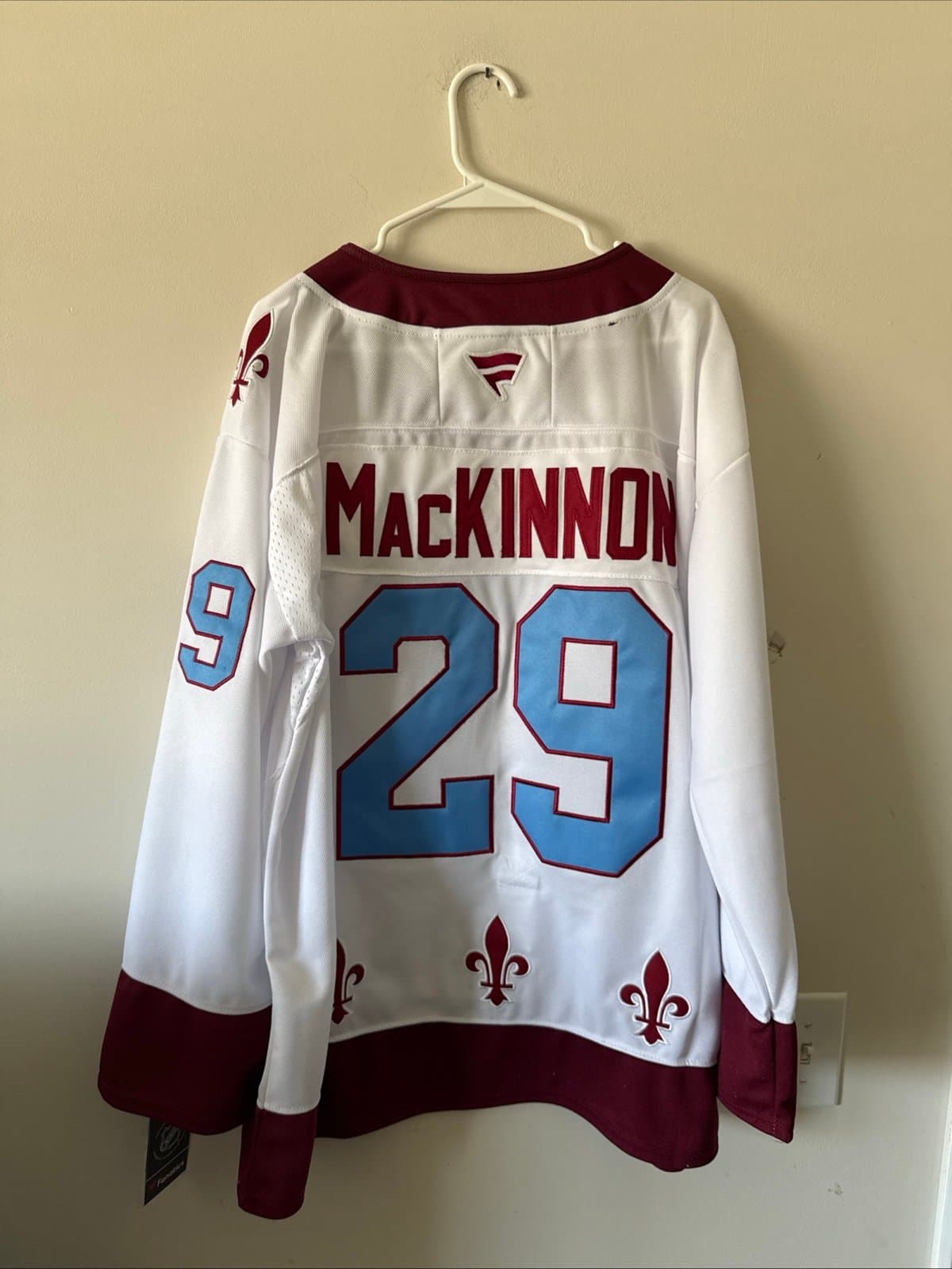 Men’s Fanatics Nathan Mackinnon #29 Quebec Nordiques NHL Jersey Sz 54- NWT RARE - Thumbnail 6