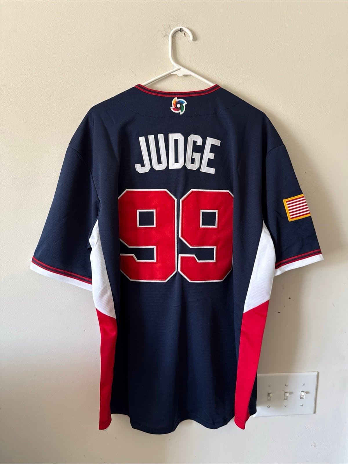 Men’s Nike Aaron Judge #99 Team USA 2026 World Baseball Classic Jersey Sz XL NWT - Thumbnail 5