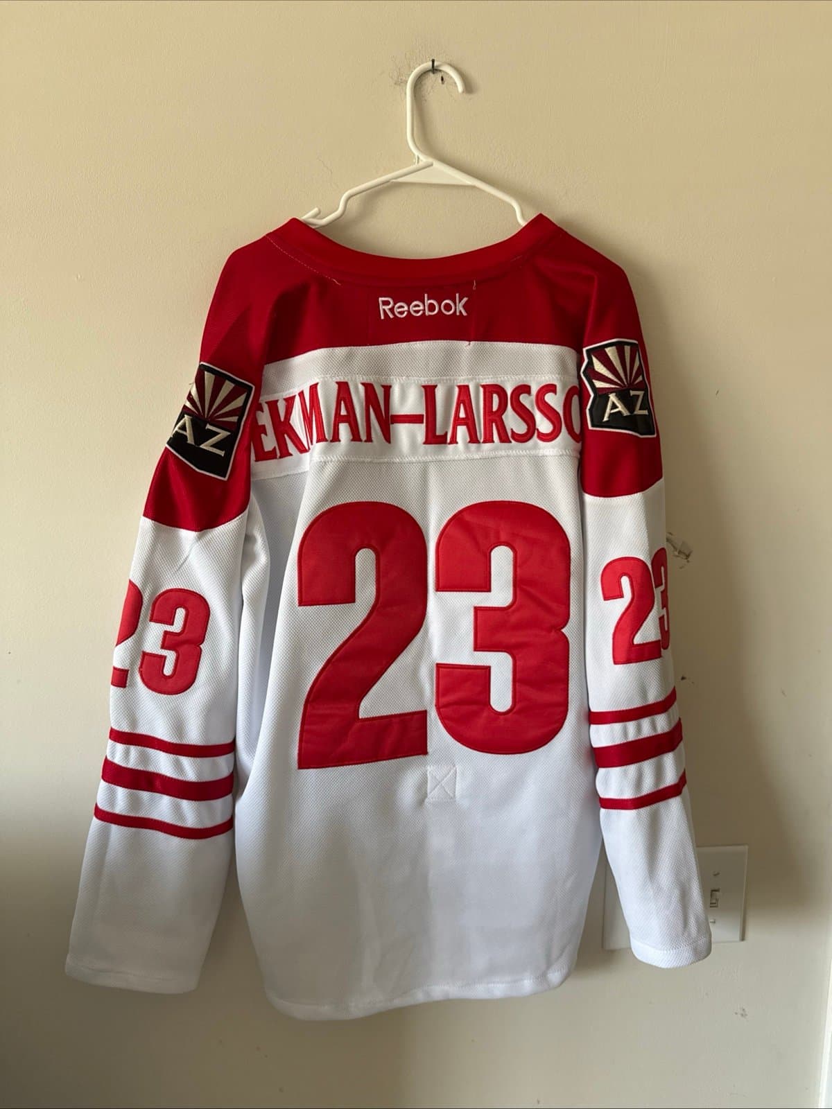 Men’s Reebok Oliver Ekman-Larsson #23 Arizona Coyotes Hockey Jersey Sz 48 - RARE - Thumbnail 6