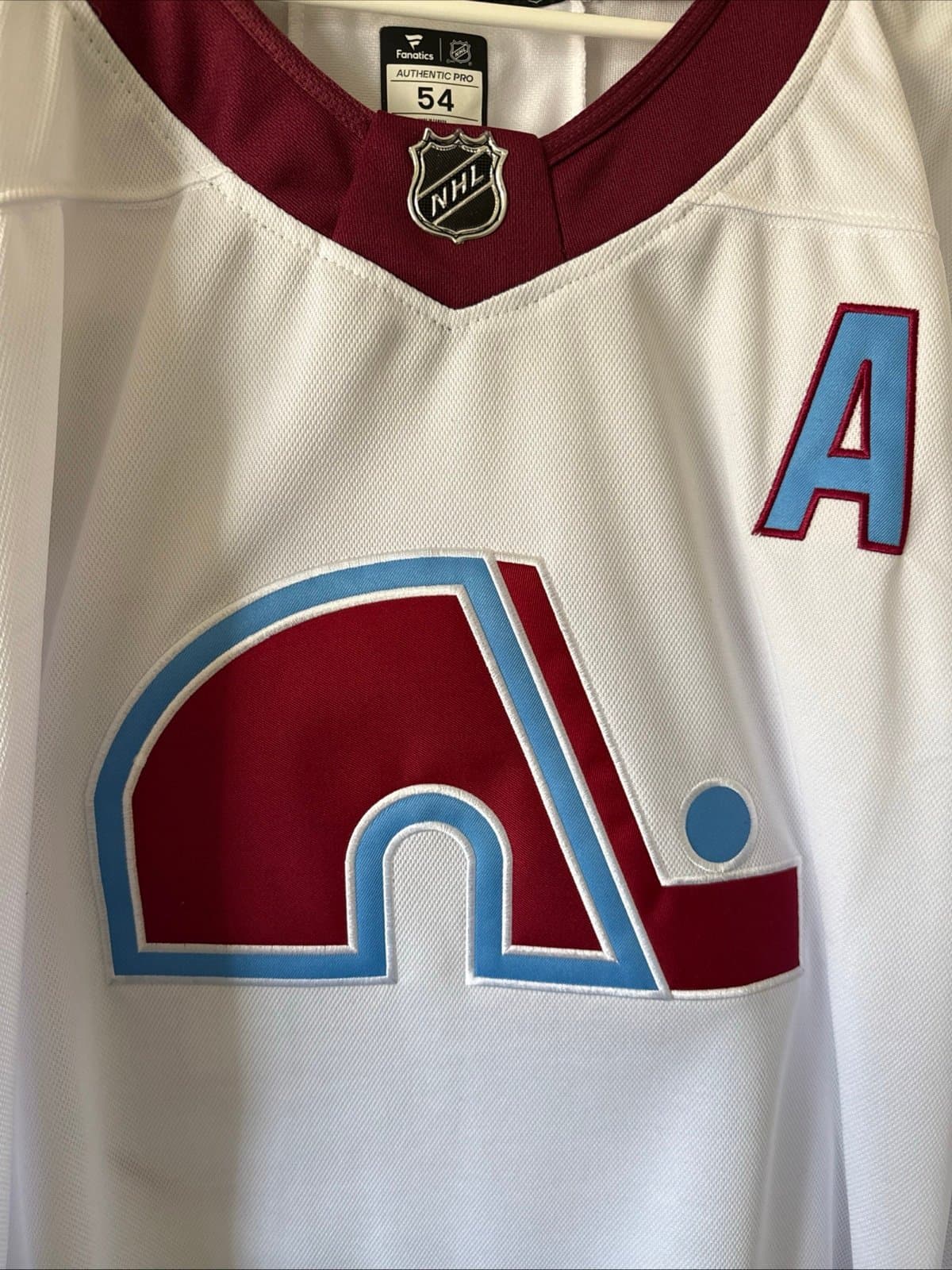 Men’s Fanatics Nathan Mackinnon #29 Quebec Nordiques NHL Jersey Sz 54- NWT RARE - Thumbnail 2