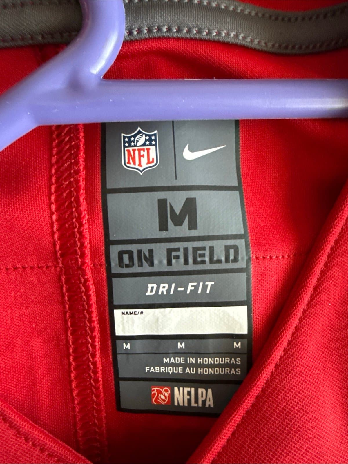 Men’s Nike Reuben Foster #56 San Francisco 49ers Vapor Lmtd Jersey Sz M Red RARE - Thumbnail 4