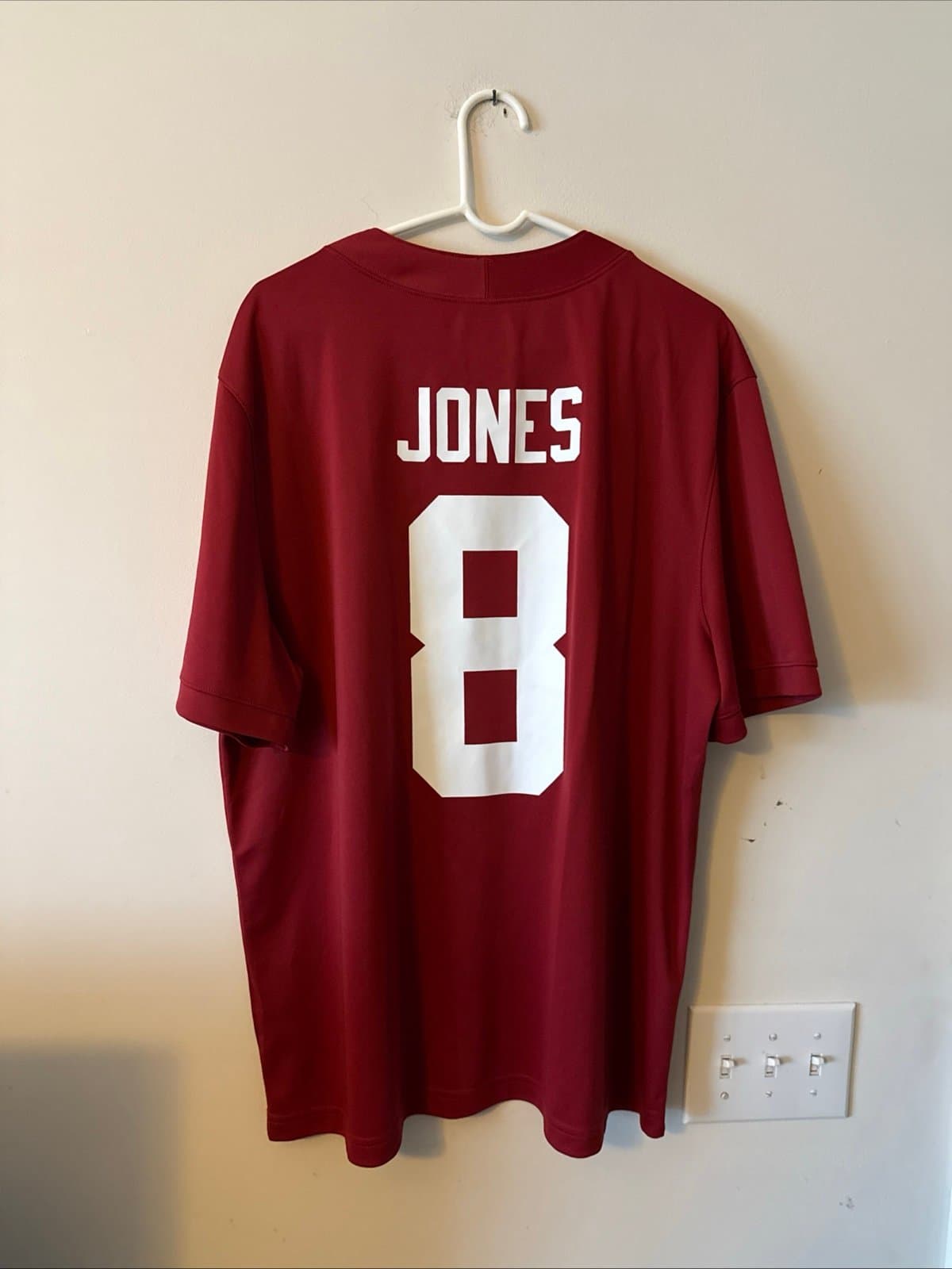 Men’s Nike Julio Jones #8 Alabama Crimson Tide NCAA Jersey Sz XL - Red RARE - Thumbnail 7
