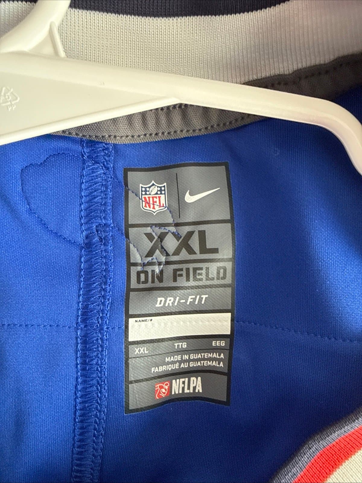 Men’s Nike Tyrod Taylor #5 Buffalo Bills Vapor Lmtd NFL Jersey Sz 2XL Blue RARE - Thumbnail 4