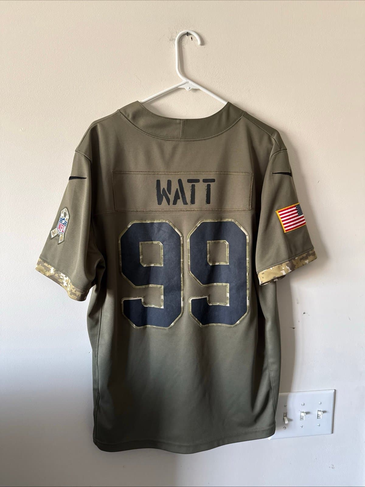 Men's Nike JJ Watt #99 Arizona Cardinals Salute To Service Lmtd Jersey Sz L RARE - Thumbnail 6