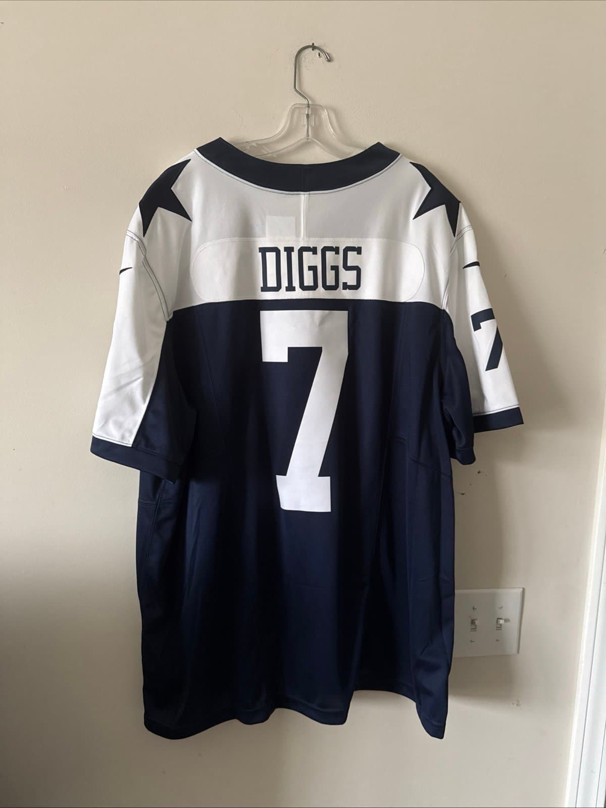 Men’s Nike Trevon Diggs #7 Dallas Cowboys Vapor Limited Jersey Sz 3XL - Blue - Thumbnail 7