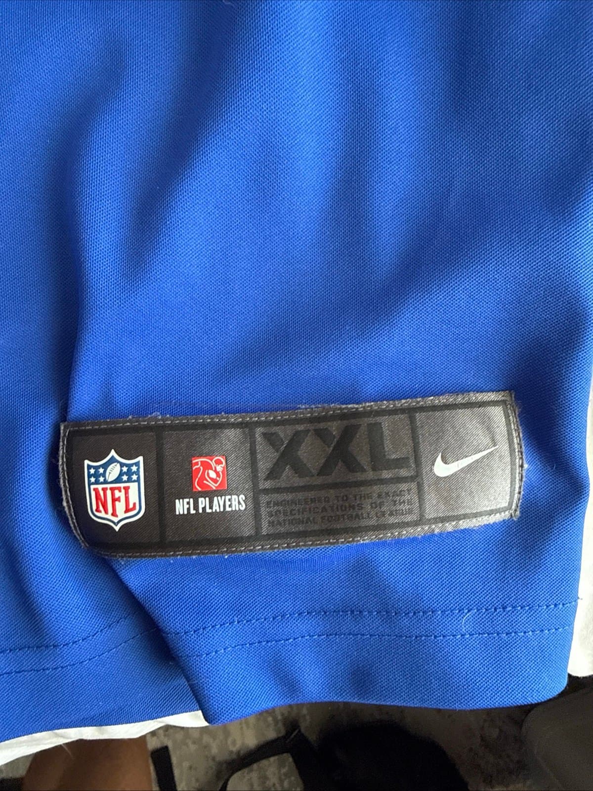 Men’s Nike Tyrod Taylor #5 Buffalo Bills Vapor Lmtd NFL Jersey Sz 2XL Blue RARE - Thumbnail 3