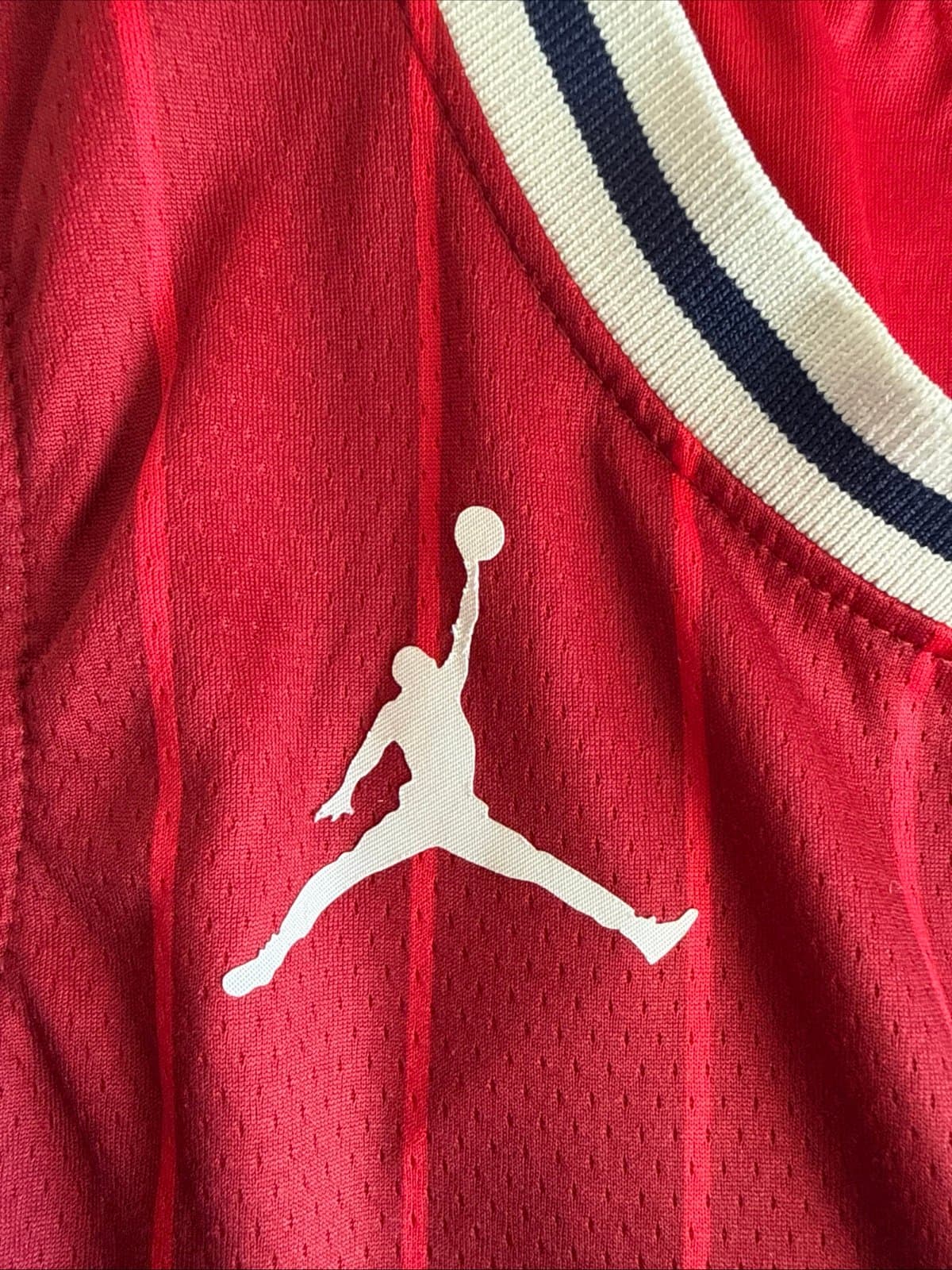 Men’s Jordan Stephen Curry#30 2024 NBA All-Star Game Jersey Sz 44 - Red RARE - Thumbnail 5