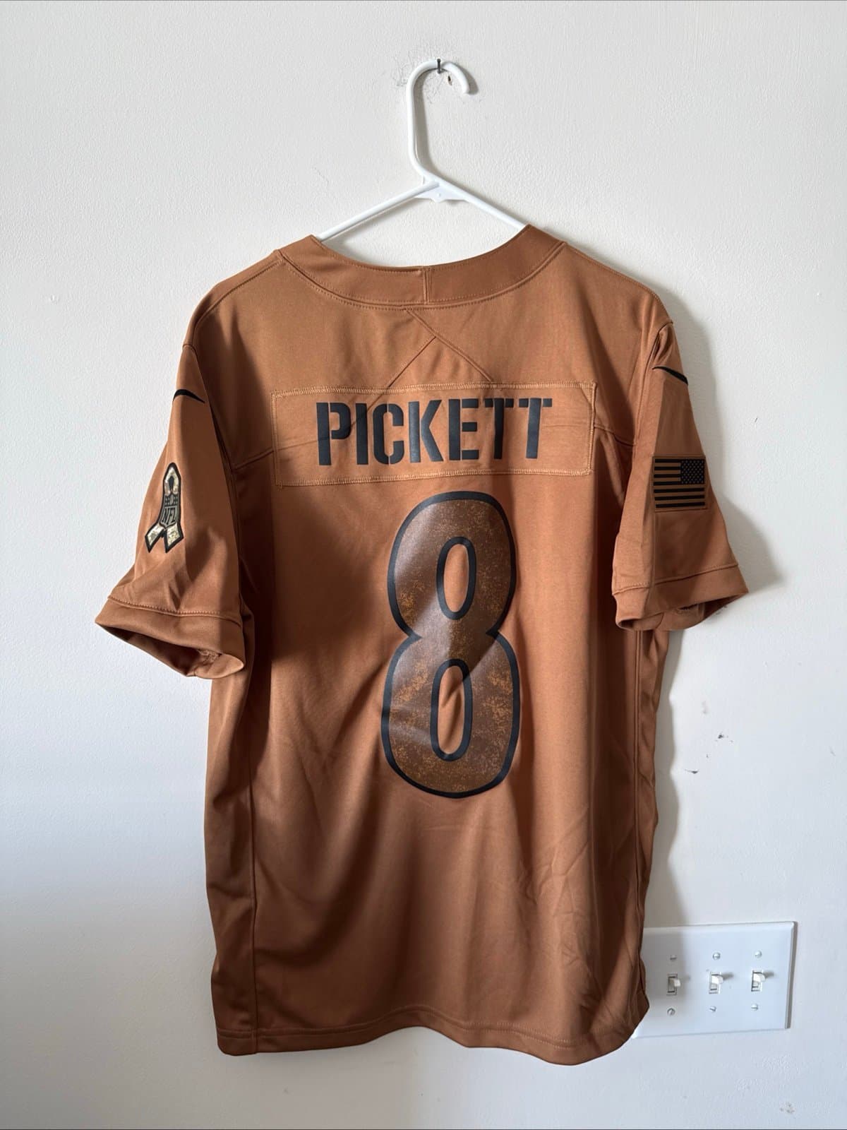 Men's Nike Kenny Pickett #8 Steelers Salute To Service Jersey Sz M - NWT RARE - Thumbnail 7