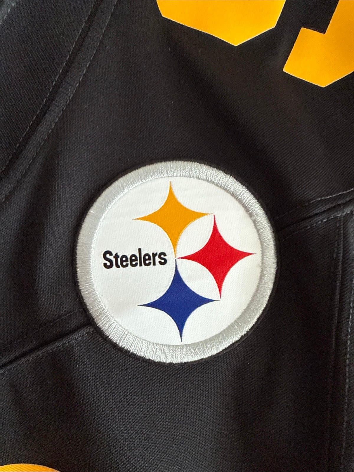 Men’s Nike TJ Watt #90 Pittsburgh Steelers Vapor Lmtd ColorRush Jersey Sz S RARE - Thumbnail 6