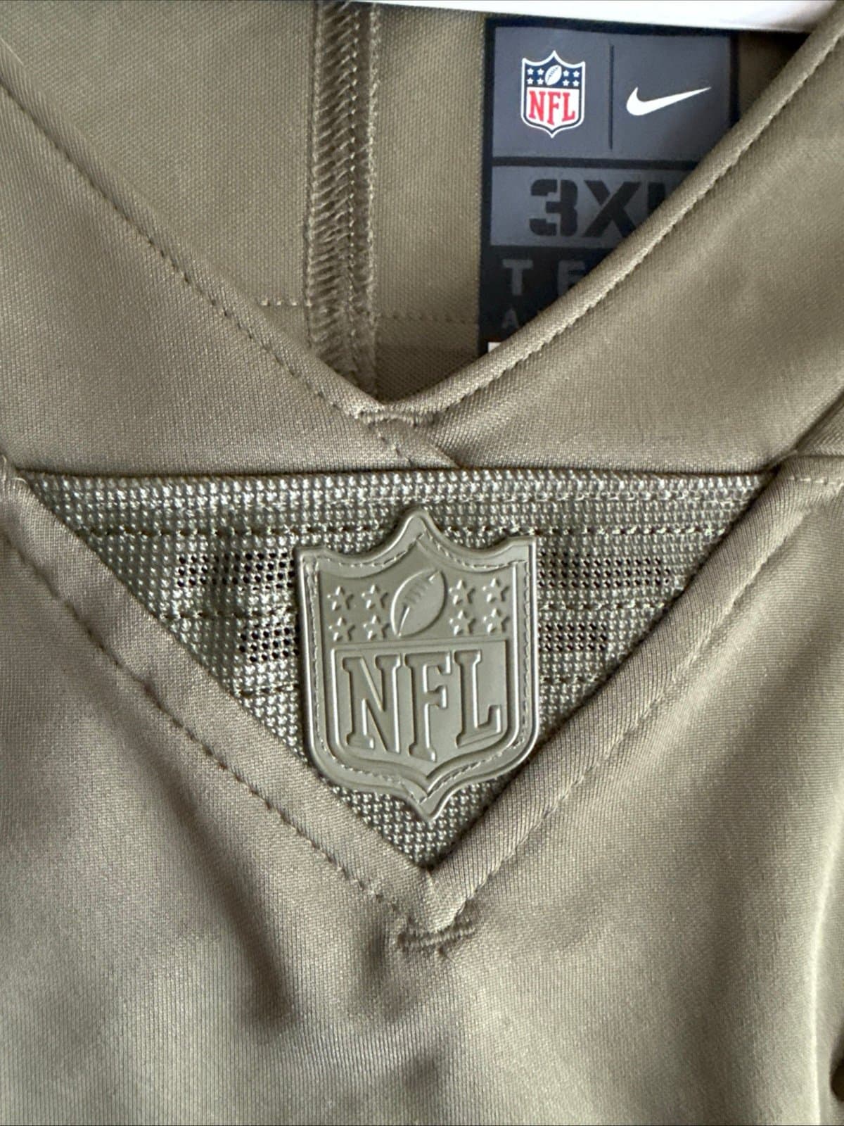 Men's Nike Cam Newton #1 Carolina Panthers Salute To Service Jersey Sz 3XL RARE - Thumbnail 5