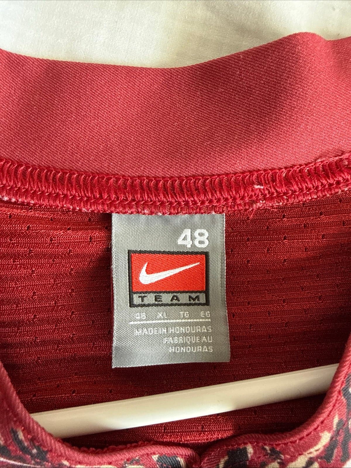 MEN’S NIKE LEROY BUTLER #6 FLORIDA STATE SEMINOLES NCAA JERSEY SZ 48 - RED RARE - Thumbnail 4