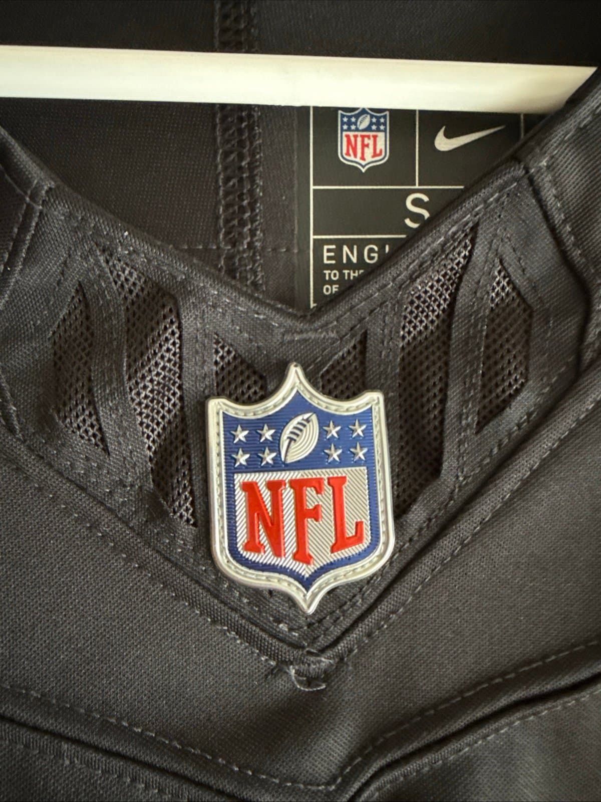 Men’s Nike TJ Watt #90 Pittsburgh Steelers Vapor Lmtd ColorRush Jersey Sz S RARE - Thumbnail 5