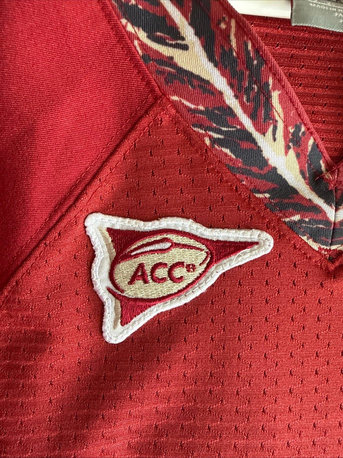 MEN’S NIKE LEROY BUTLER #6 FLORIDA STATE SEMINOLES NCAA JERSEY SZ 48 - RED RARE - Thumbnail 5