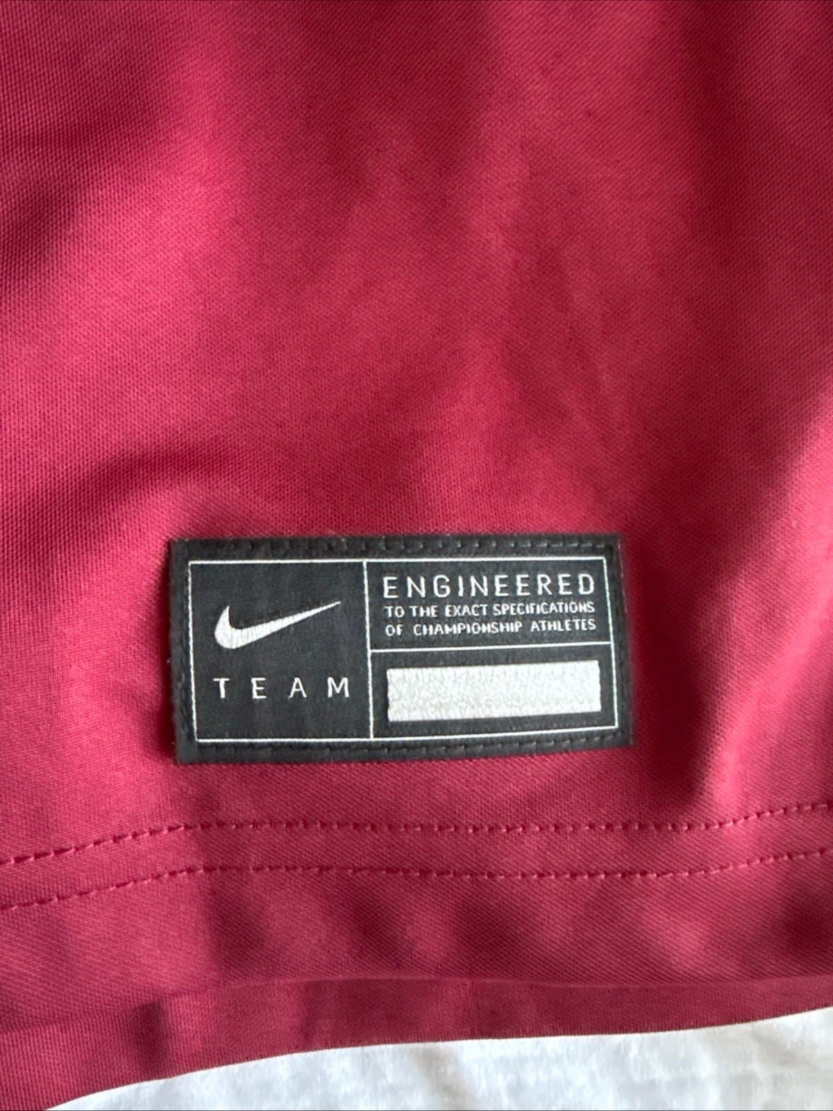 Men’s Nike Jared Verse #5 FSU Seminoles NCAA Jersey Sz 2XL - Red NWT RARE - Thumbnail 3