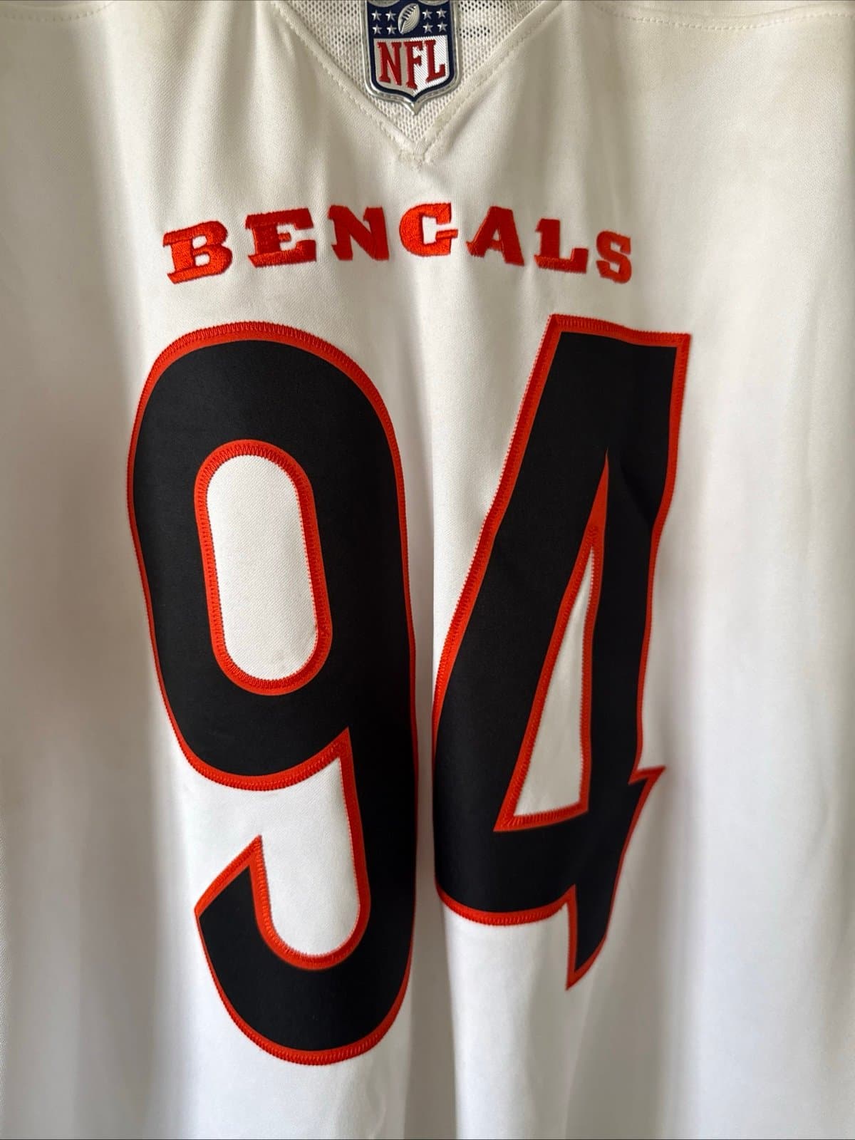 Men’s Nike Sam Hubbard #94 Cincinnati Bengals Vapor Limited Jersey Sz XL - RARE - Thumbnail 2