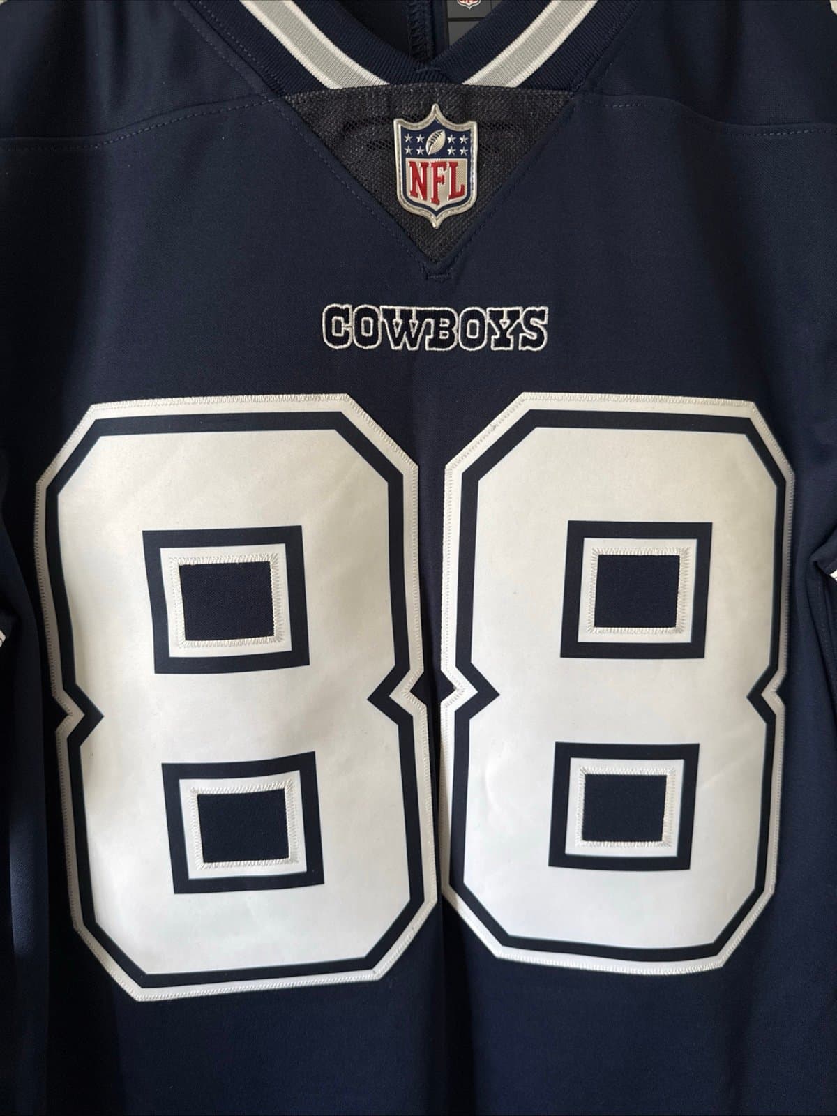 Men’s Nike Dez Bryant #88 Dallas Cowboys Vapor Lmtd NFL Jersey Sz M - Blue NWT - Thumbnail 2