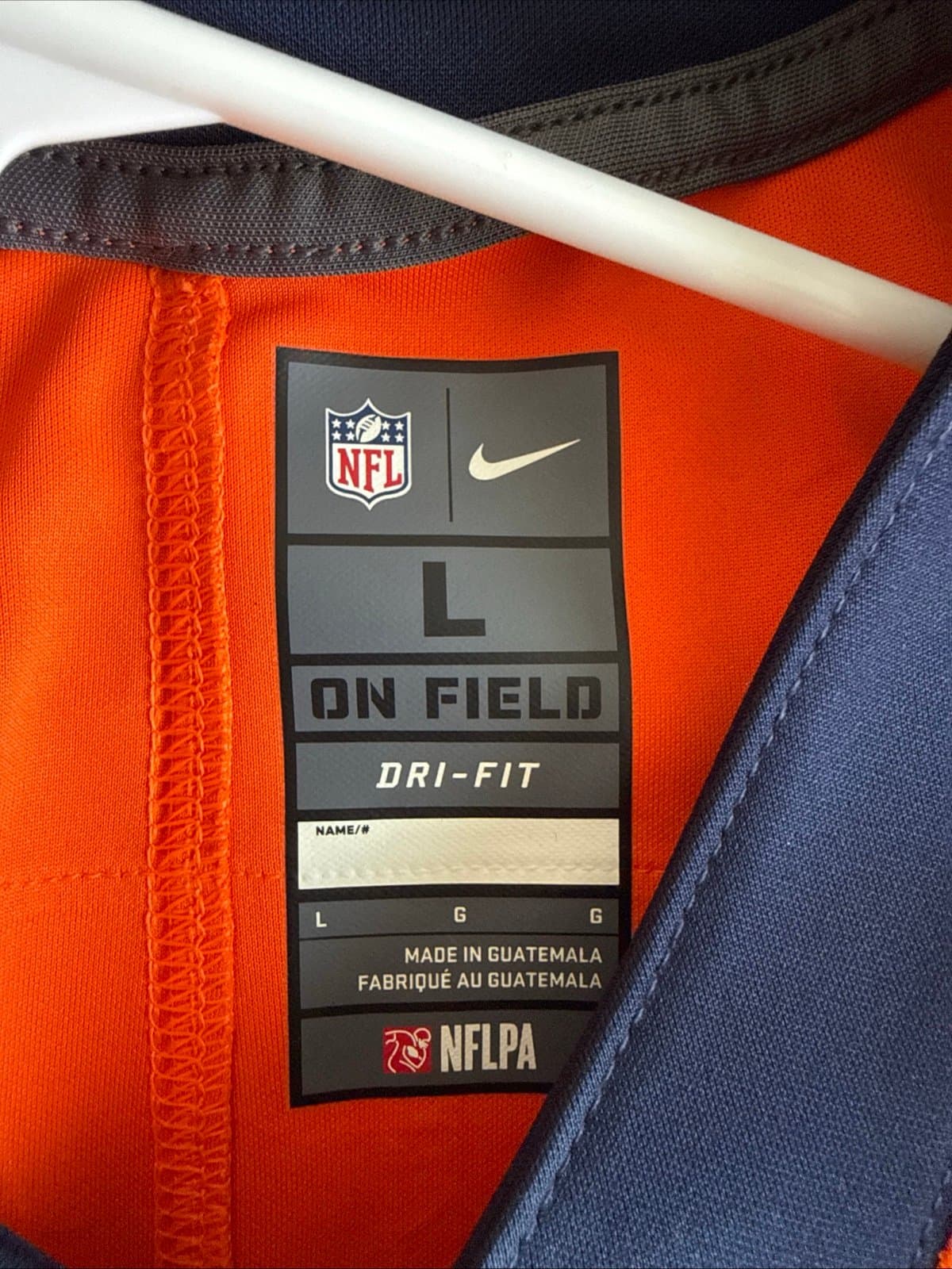 Men’s Nike Javonte Williams #33 Denver Broncos Vapor Lmtd NFL Jersey Sz L - RARE - Thumbnail 4