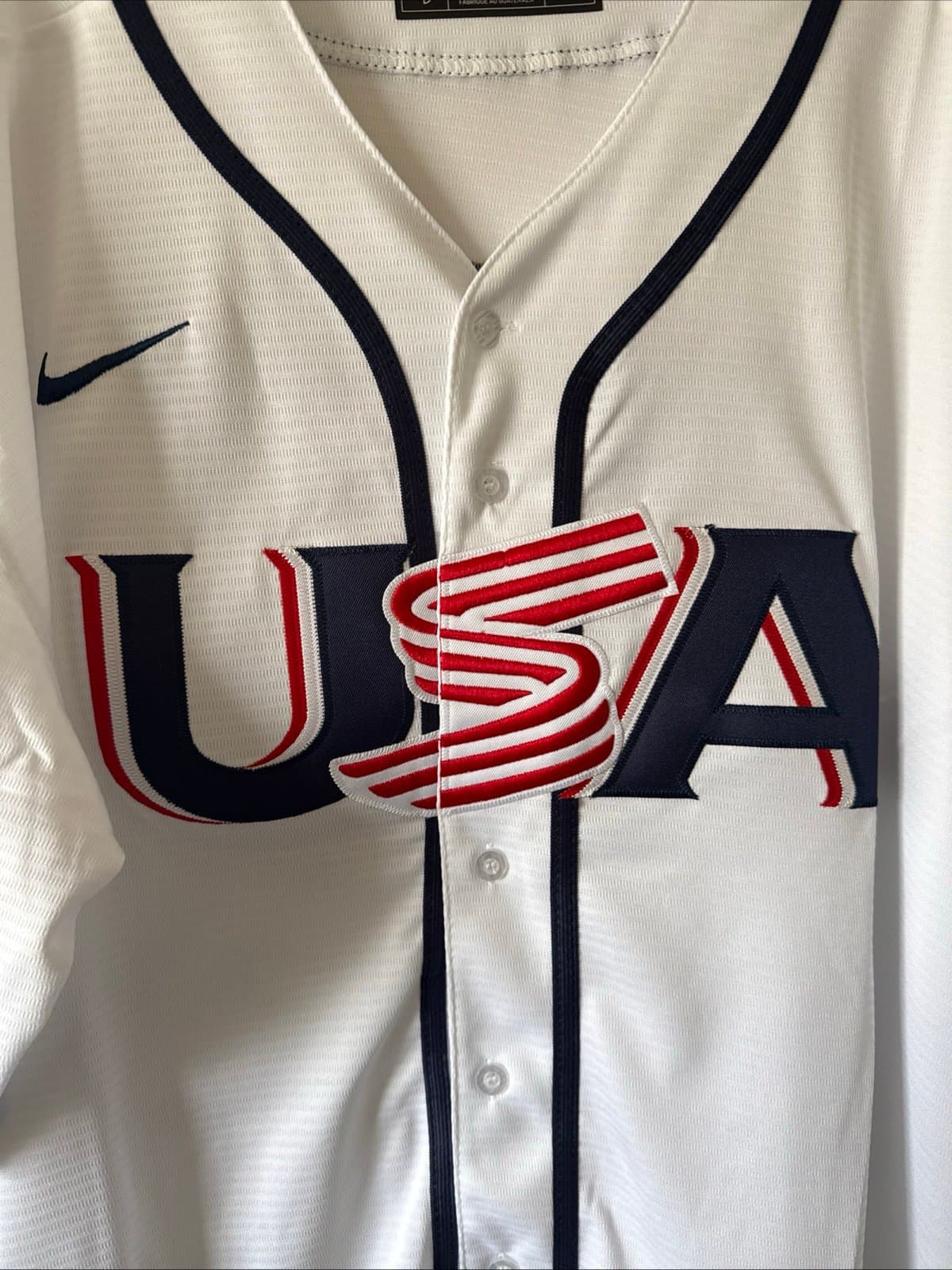 Men’s Nike Bryce Harper #24 Team USA 2026 World Baseball Classic Jersey Sz XL - Thumbnail 2