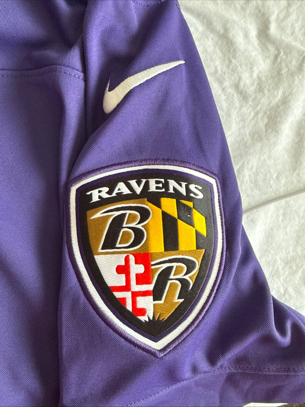 Men’s Nike Joe Flacco #5 Baltimore Ravens Vapor Lmtd Alt NFL Jersey Sz S - RARE - Thumbnail 6