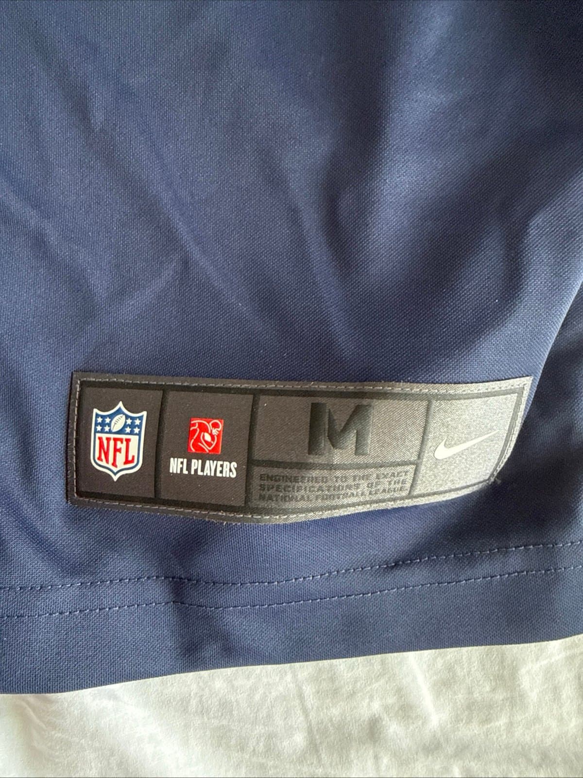 Men’s Nike Dez Bryant #88 Dallas Cowboys Vapor Lmtd NFL Jersey Sz M - Blue NWT - Thumbnail 3