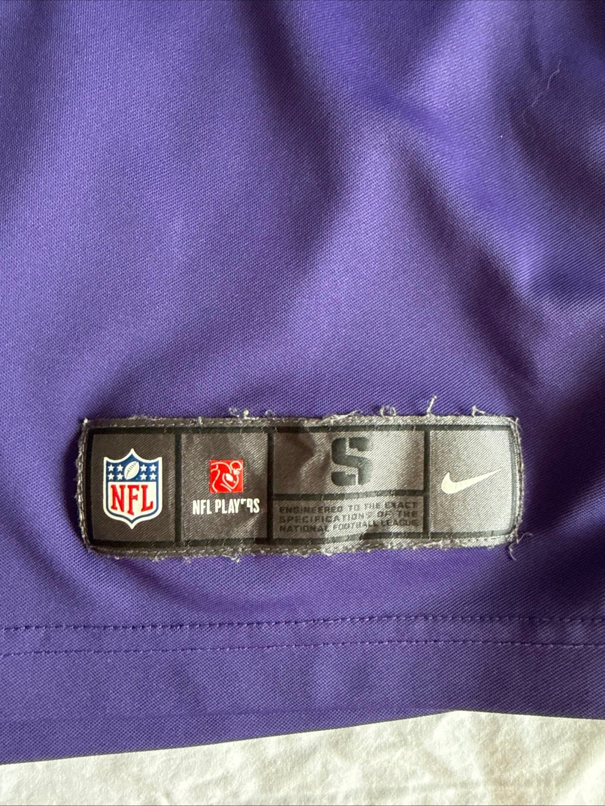 Men’s Nike Joe Flacco #5 Baltimore Ravens Vapor Lmtd Alt NFL Jersey Sz S - RARE - Thumbnail 3