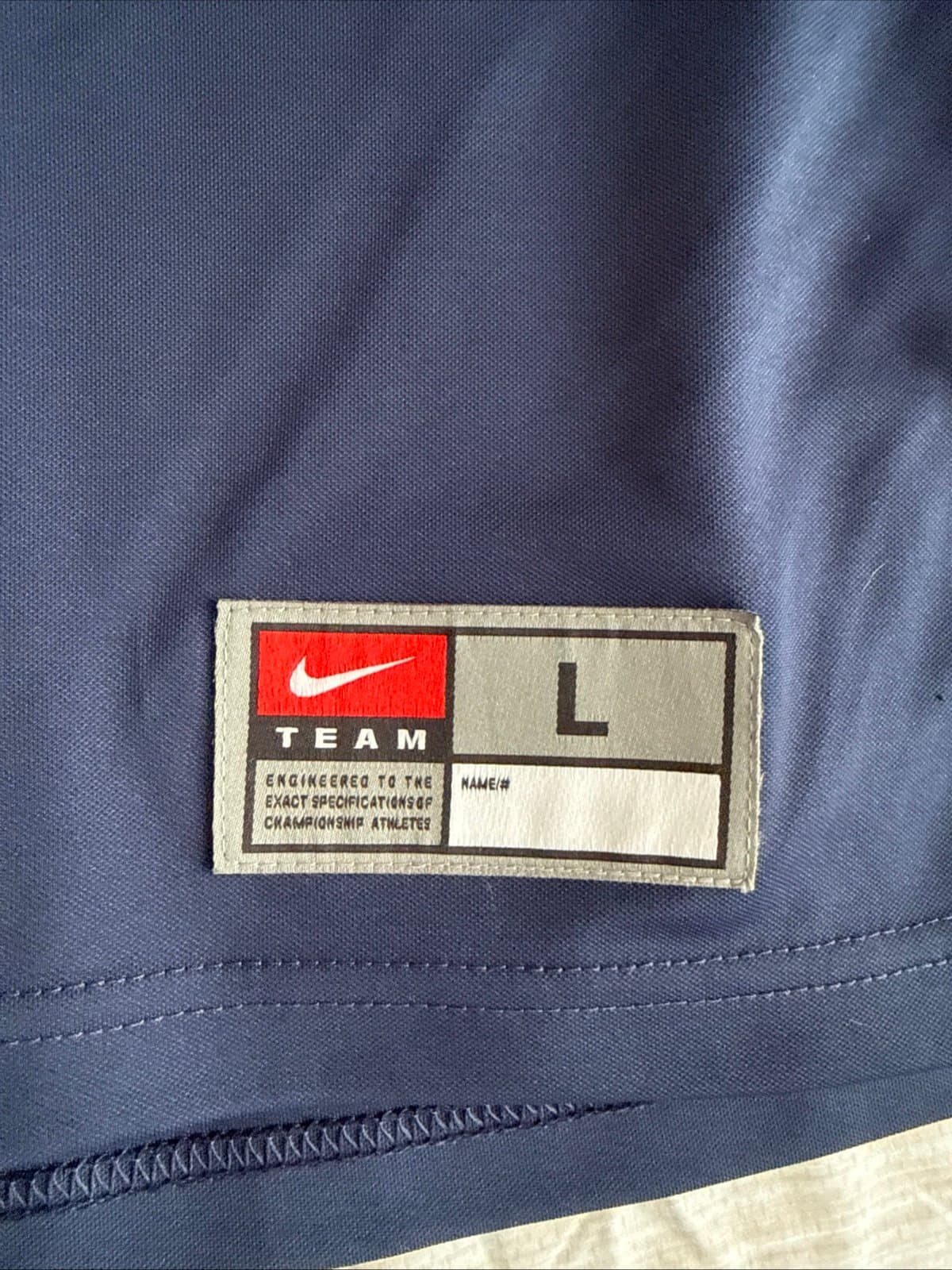 Men's Nike Quinshon Judkins #4 Ole Miss Rebels NCAA Football Jersey Sz L - RARE - Thumbnail 3