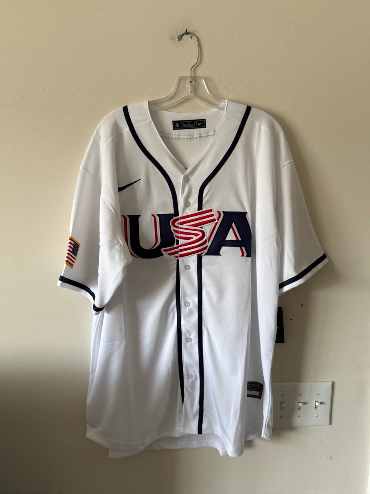 Men’s Nike Bryce Harper #24 Team USA 2026 World Baseball Classic Jersey Sz XL - Image 1