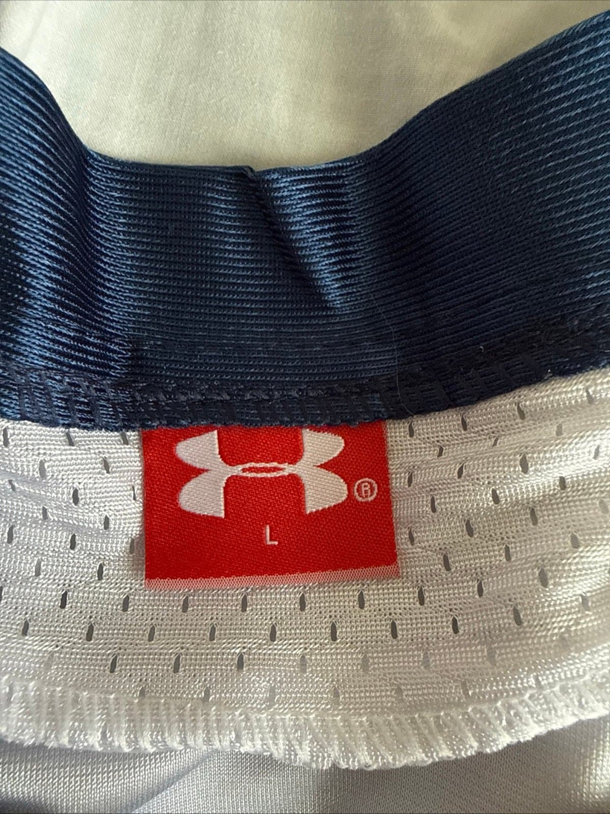 Men’s Under Armour Bo Jackson #34 Auburn Tigers NCAA Jersey Sz L - White RARE - Thumbnail 4