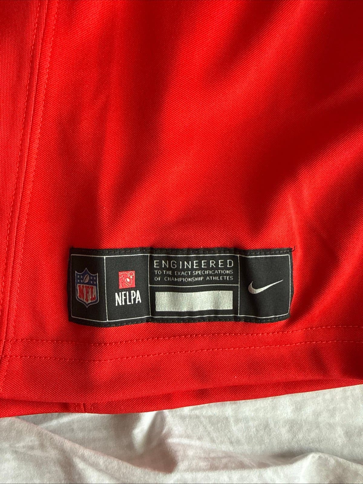 Men’s Nike Stefon Diggs #14 Buffalo Bills Vapor Lmtd Jersey Sz L - Red NWT RARE - Thumbnail 3