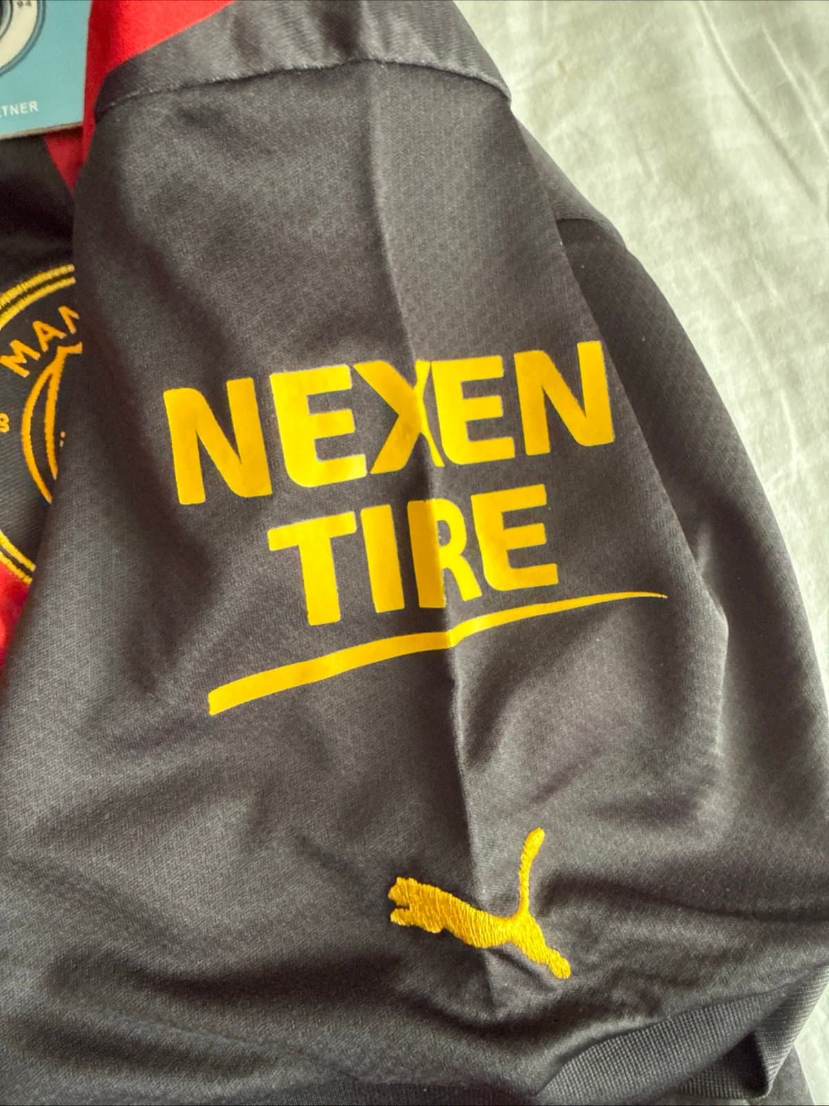 Men’s Puma Ruben Dias #3 Manchester City Puma 2022/23 Away Jersey Sz 2XL - RARE - Thumbnail 6