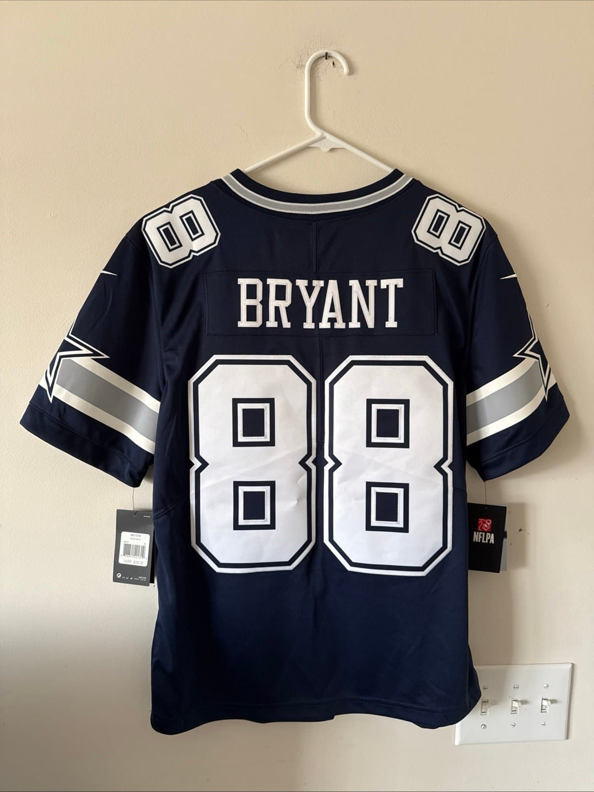 Men’s Nike Dez Bryant #88 Dallas Cowboys Vapor Lmtd NFL Jersey Sz M - Blue NWT - Thumbnail 7