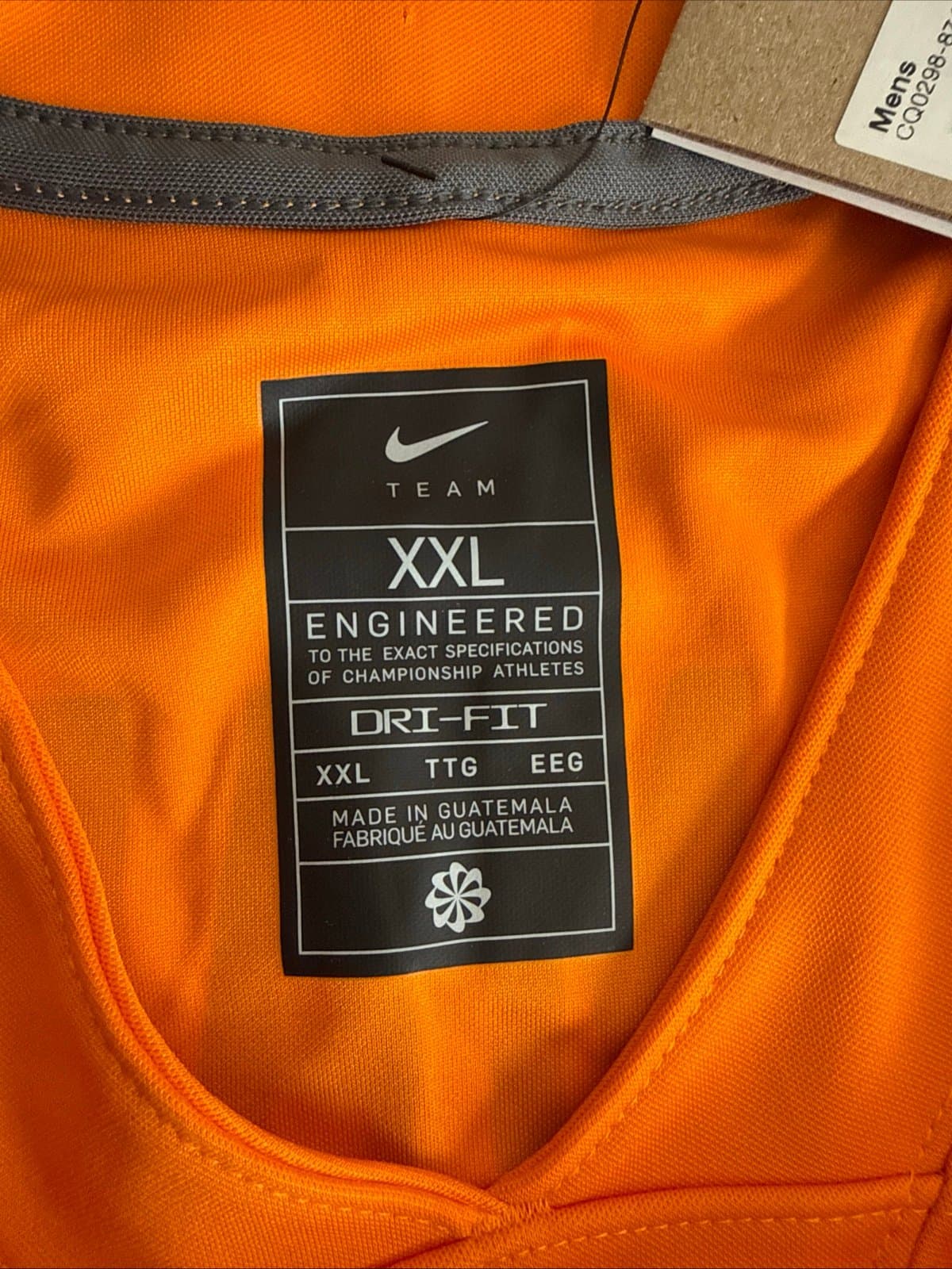 Men’s Nike Tennessee Volunteers Alvin Kamara #6 Alumni Jersey Sz 2XL Orange NWT - Thumbnail 4