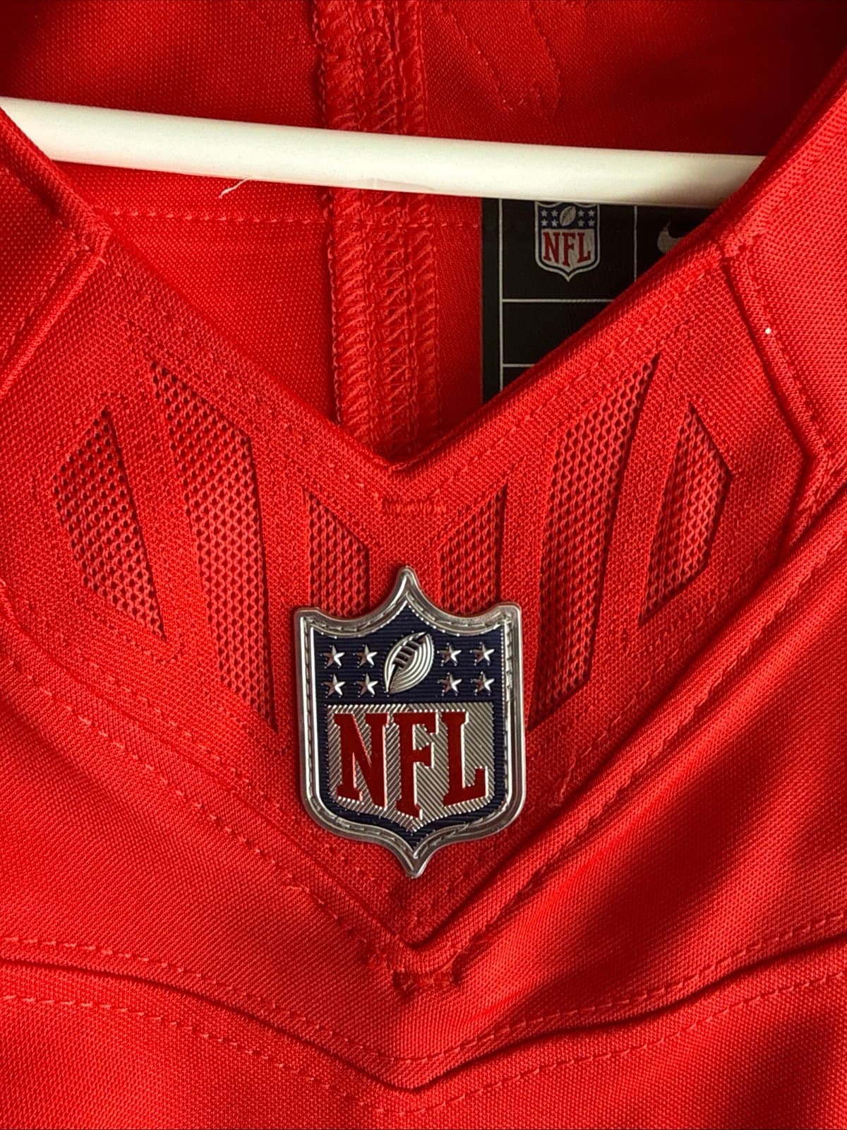 Men’s Nike Stefon Diggs #14 Buffalo Bills Vapor Lmtd Jersey Sz L - Red NWT RARE - Thumbnail 5