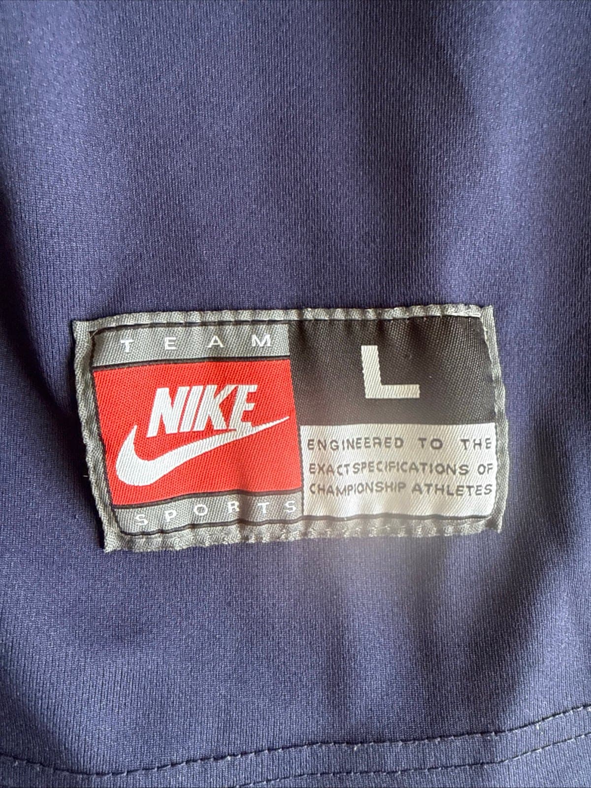 Men’s Nike LeBron James #6 Team USA 2008 Beijing Olympics Jersey Sz L Blue RARE - Thumbnail 3