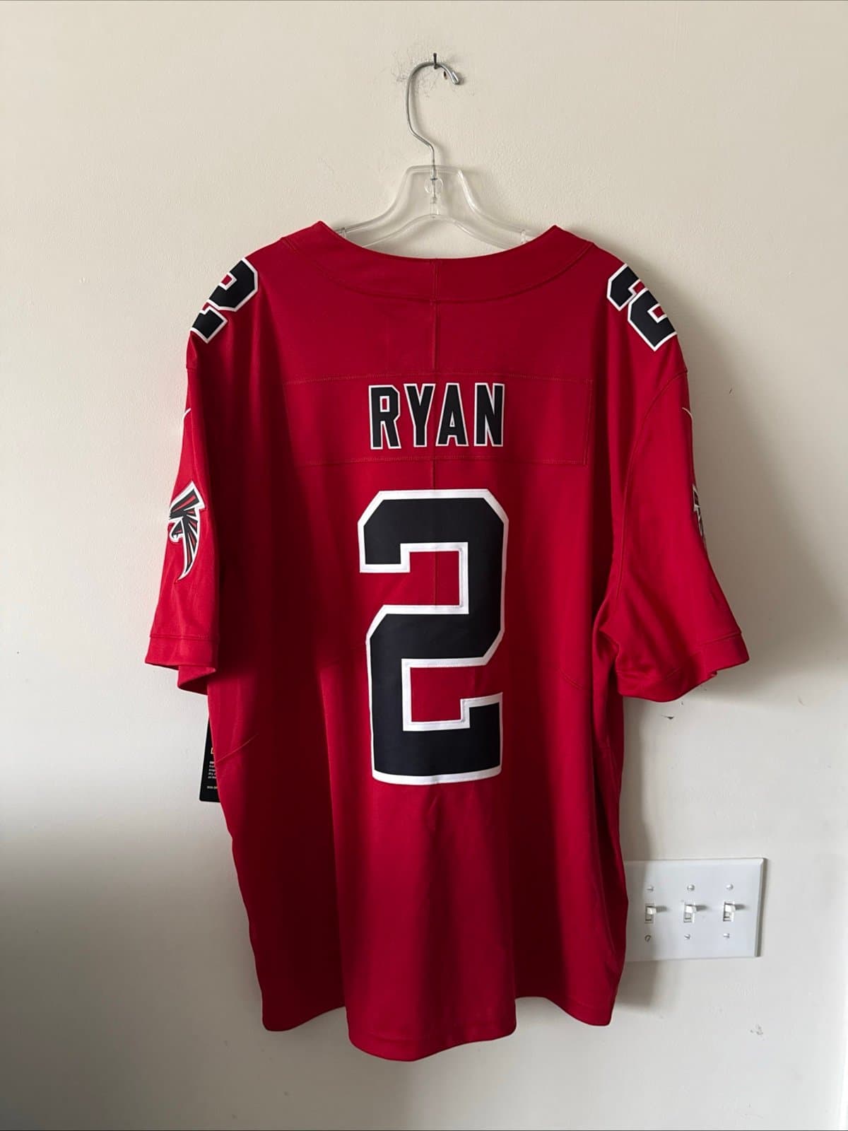 Men's Nike Matt Ryan #2 Atlanta Falcons Vapor Lmtd Jersey Sz 2XL - Red NWT RARE - Thumbnail 7