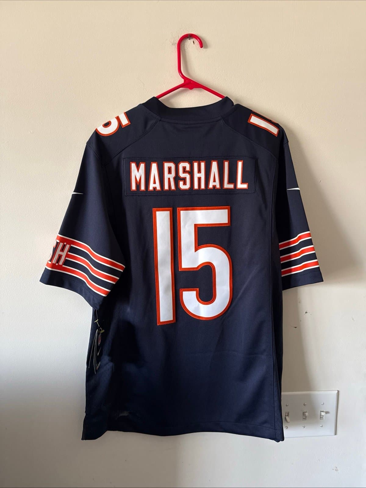 Men’s Nike Brandon Marshall #15 Chicago Bears 2015 Limited Jersey Sz M NWT RARE - Thumbnail 7