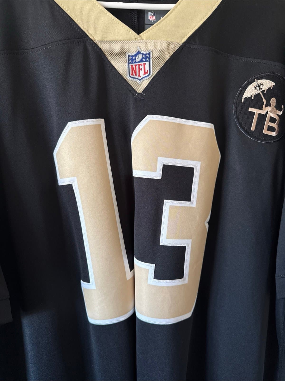 Men’s Nike MICHAEL THOMAS #13 New Orleans Saints Vapor Lmtd Jersey Sz 2XL - RARE - Thumbnail 2
